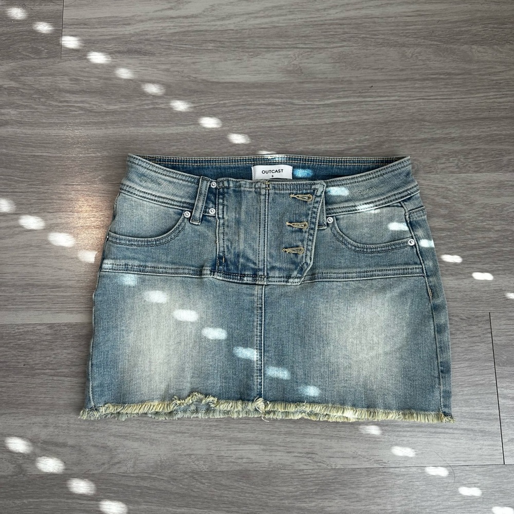 Blue Denim Skirt